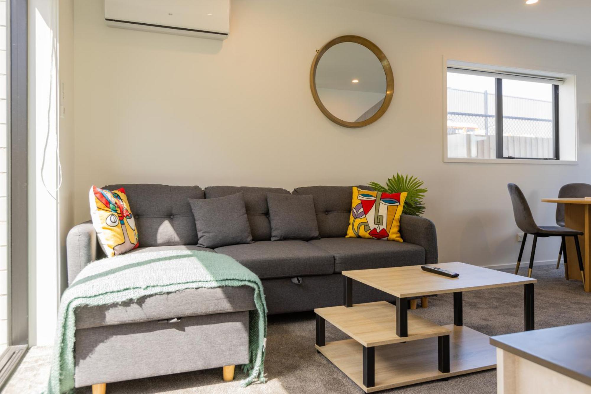Luxury 2 Bedroom Townhouse By Hagley Park In Cbd Christchurch Luaran gambar