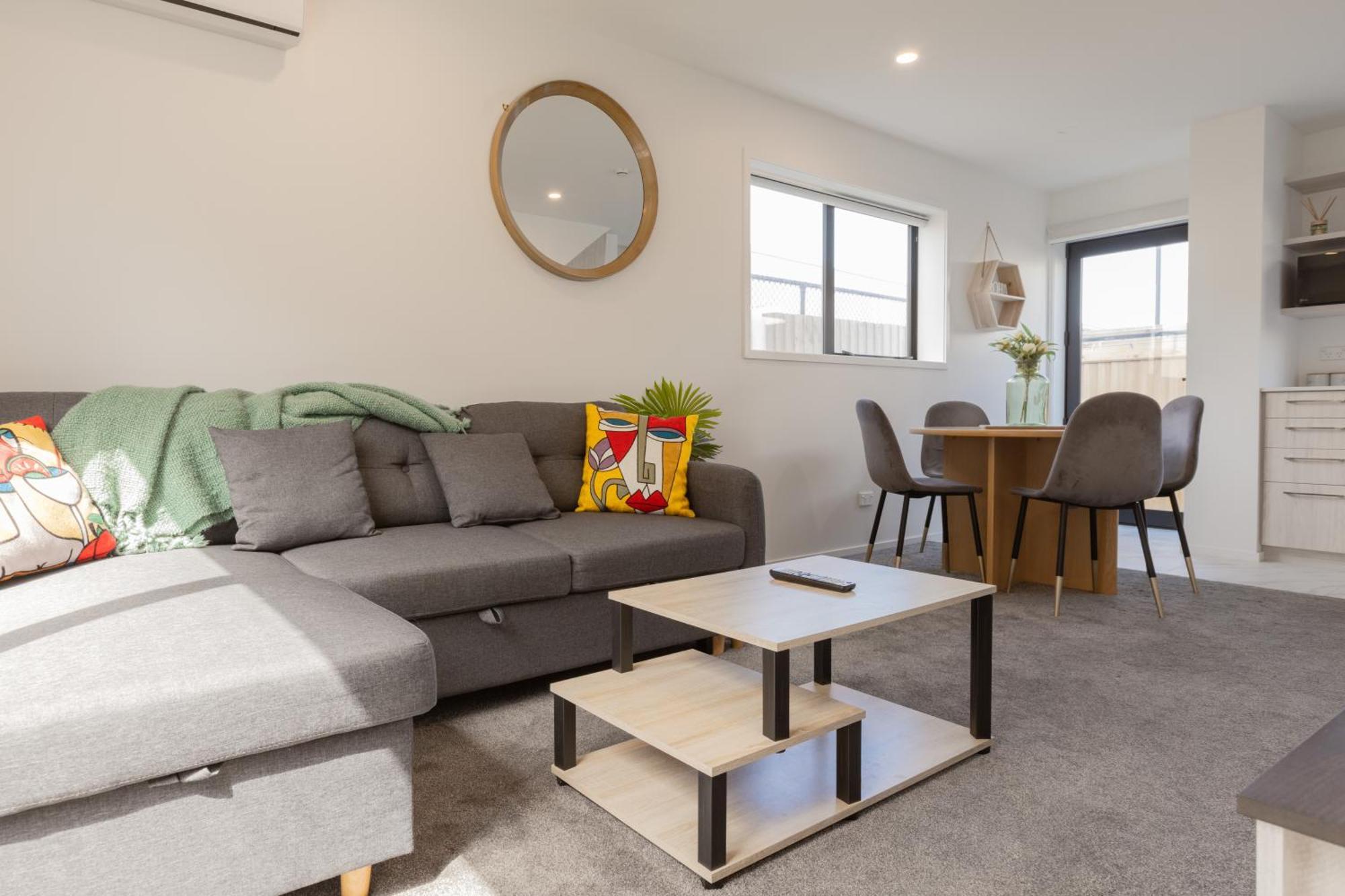 Luxury 2 Bedroom Townhouse By Hagley Park In Cbd Christchurch Luaran gambar